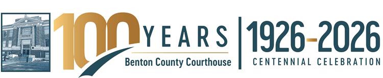 Boston County Furniture Store's 10th anniversary logo